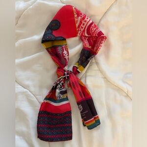 Fordcares warrior in pink neck scarf